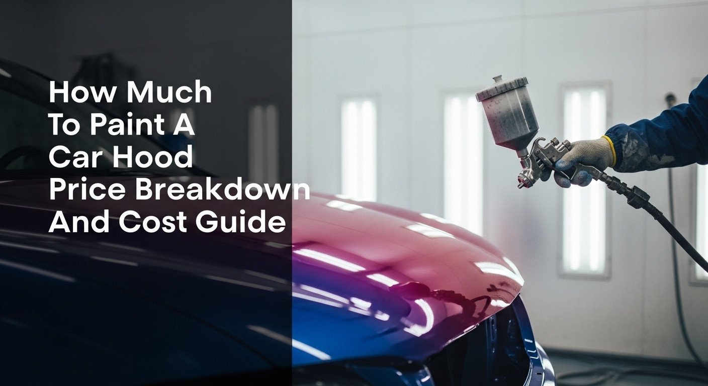 How Much To Paint A Car Hood Price Breakdown And Cost Guide