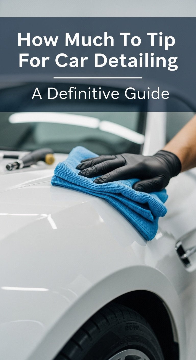 How Much To Tip For Car Detailing A Definitive Guide 1 how much should i tip for car detailing
