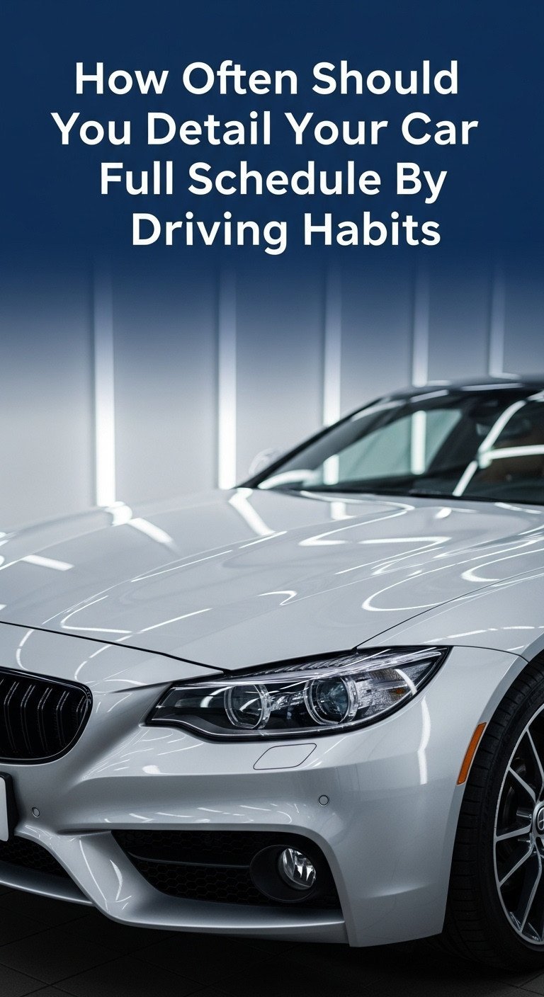 How Often Should You Detail Your Car Full Schedule By Driving Habits 1 how often should you detail your car