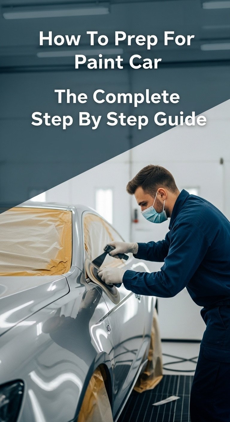 how to prep for paint car