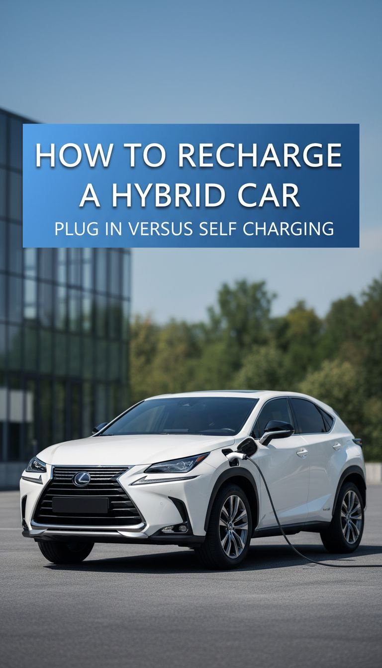 how do you recharge a hybrid car