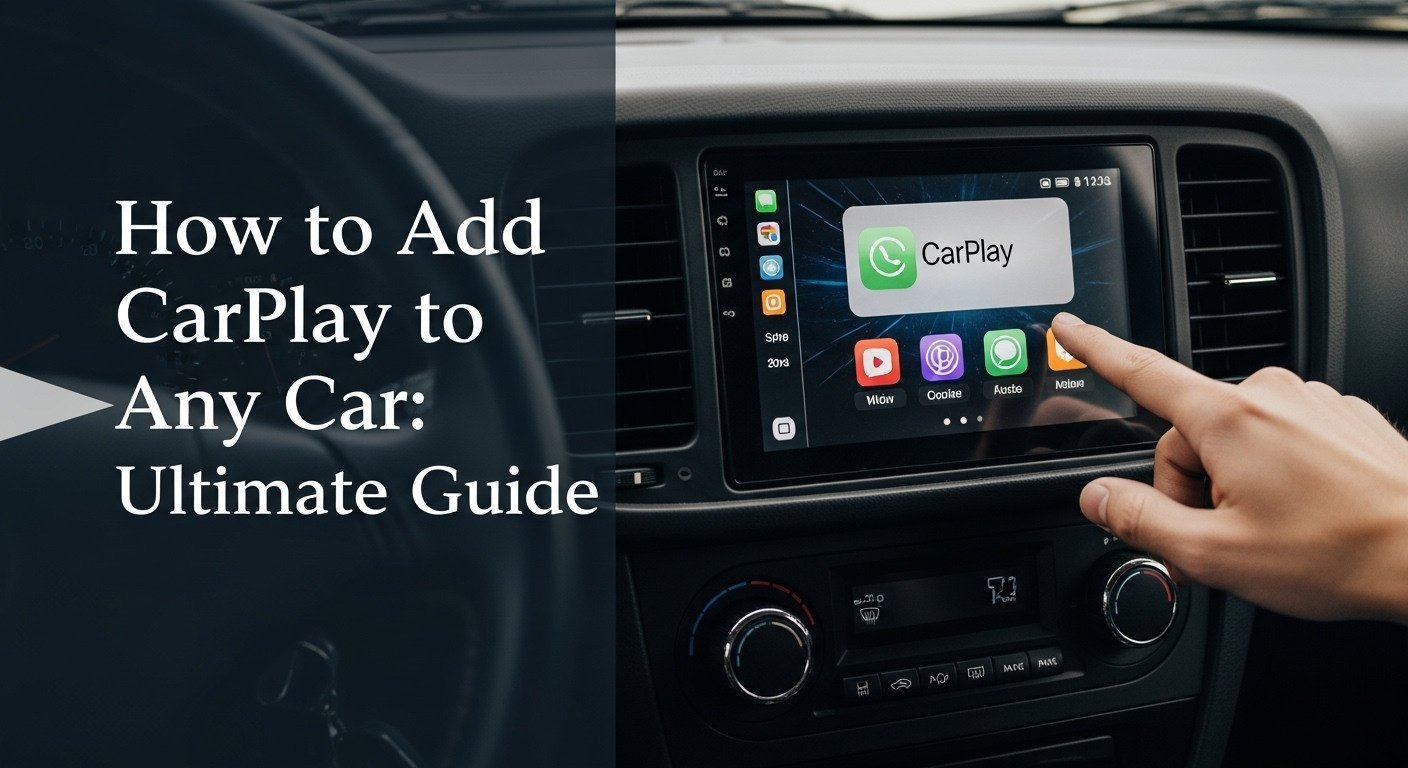 How To Add Carplay To Any Car 2026 Ultimate Guide Carxplorer