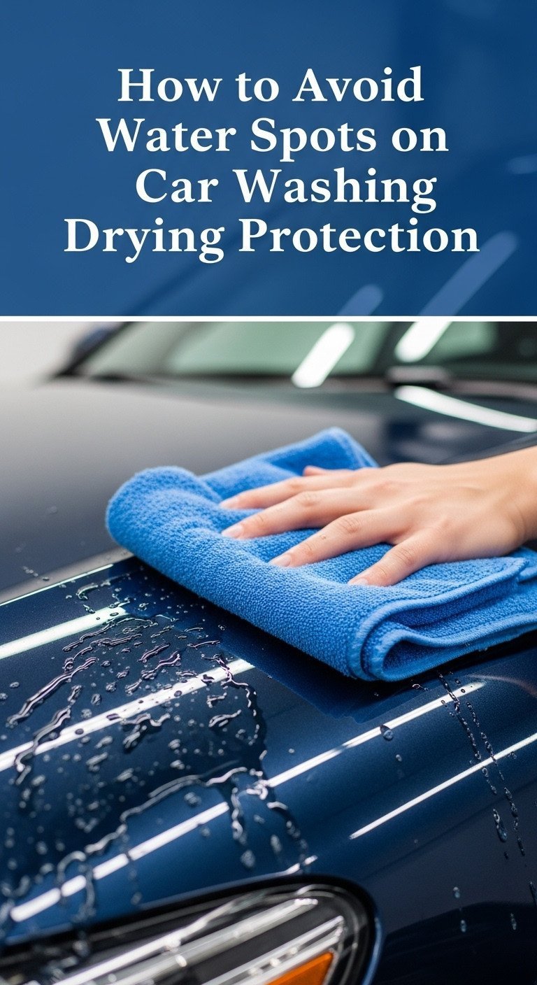 How to Avoid Water Spots on Car Washing Drying Protection 1 how to avoid water spots on car