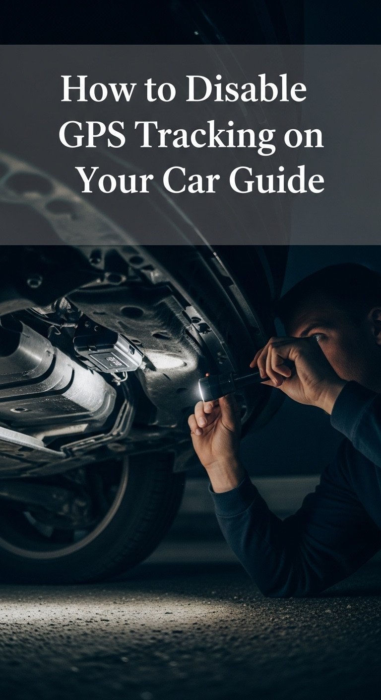 how to disable gps tracking on car