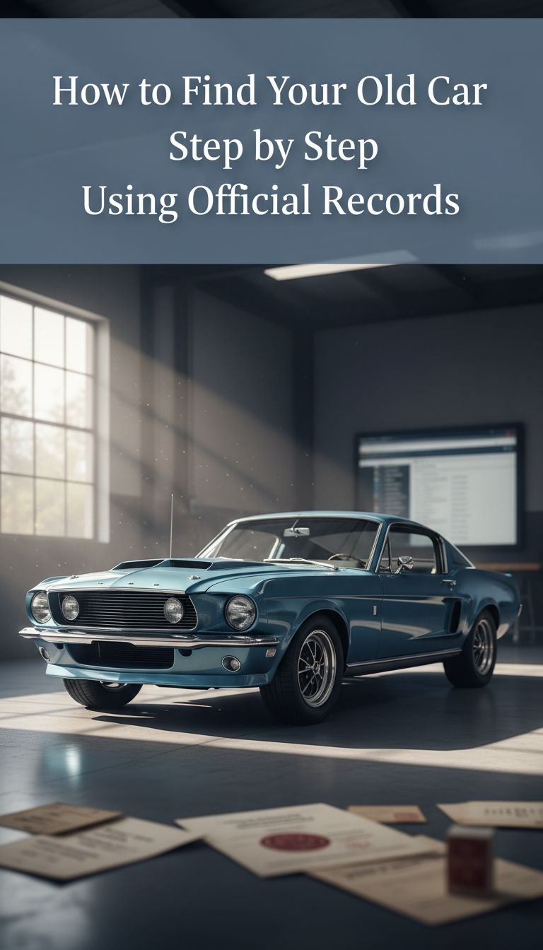 how can i locate my old car