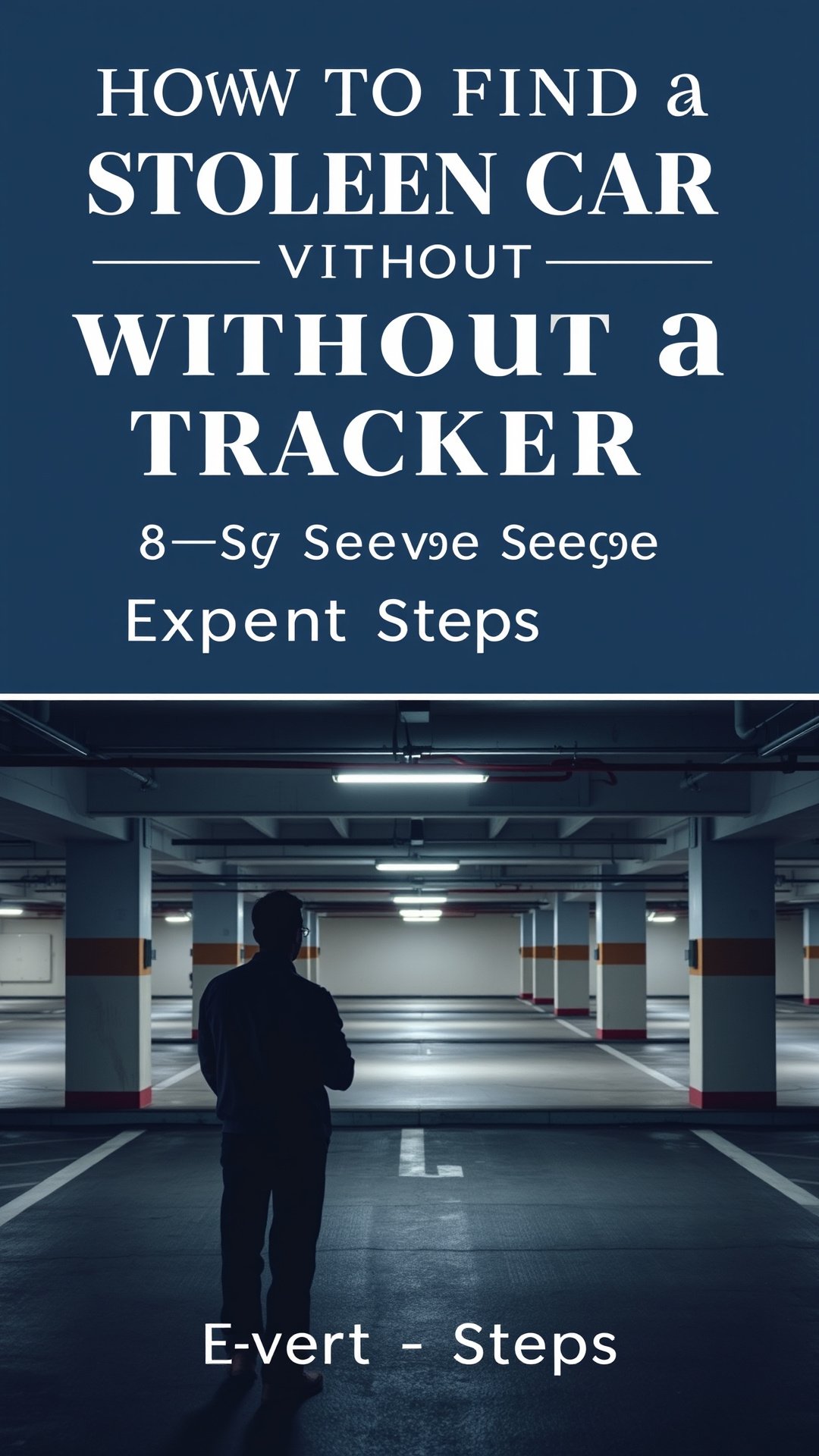 how to find a stolen car without a tracker