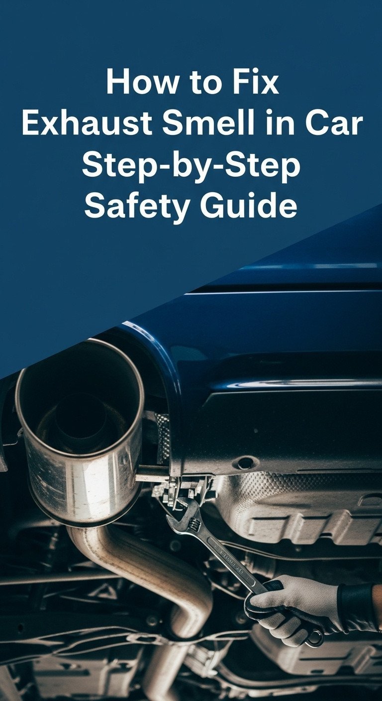 How to Fix Exhaust Smell in Car Step-by-Step Safety Guide 1 how to fix exhaust smell in car