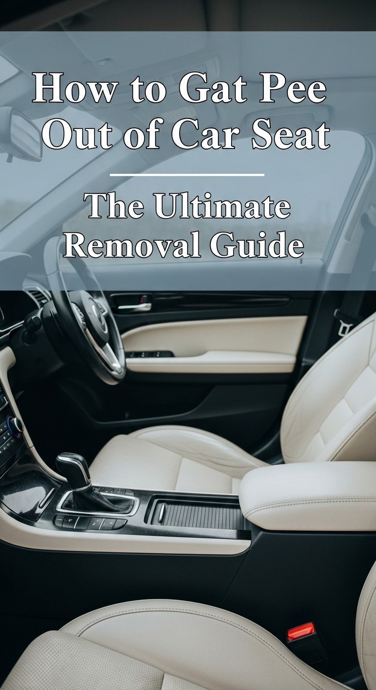 How to Get Cat Pee Out of Car Seat The Ultimate Removal Guide 1 how to get cat pee out of car seat