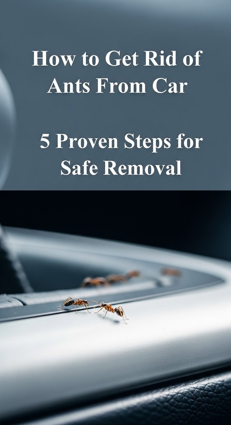 How to Get Rid of Ants From Car 5 Proven Steps for Safe Removal 1 how to get rid of ants from car