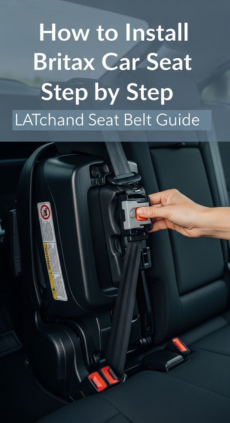 how to install britax car seat