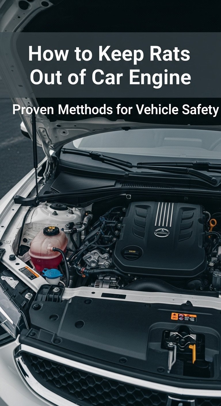 how to keep rats out of car engine