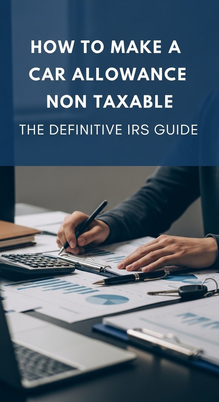 how to make a car allowance non taxable