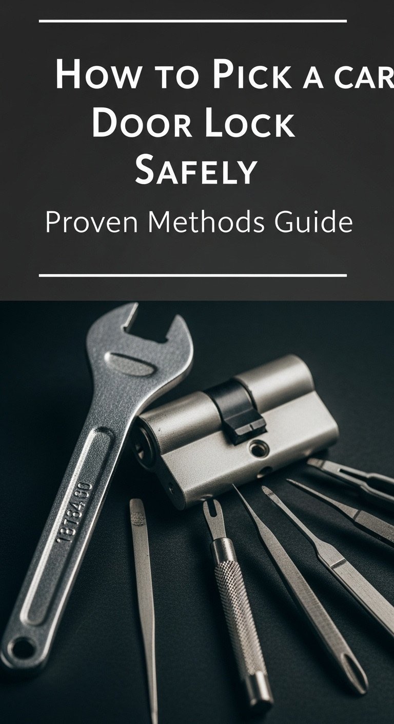 How to Pick a Car Door Lock Safely Proven Methods Guide 1 how to pick a car door lock