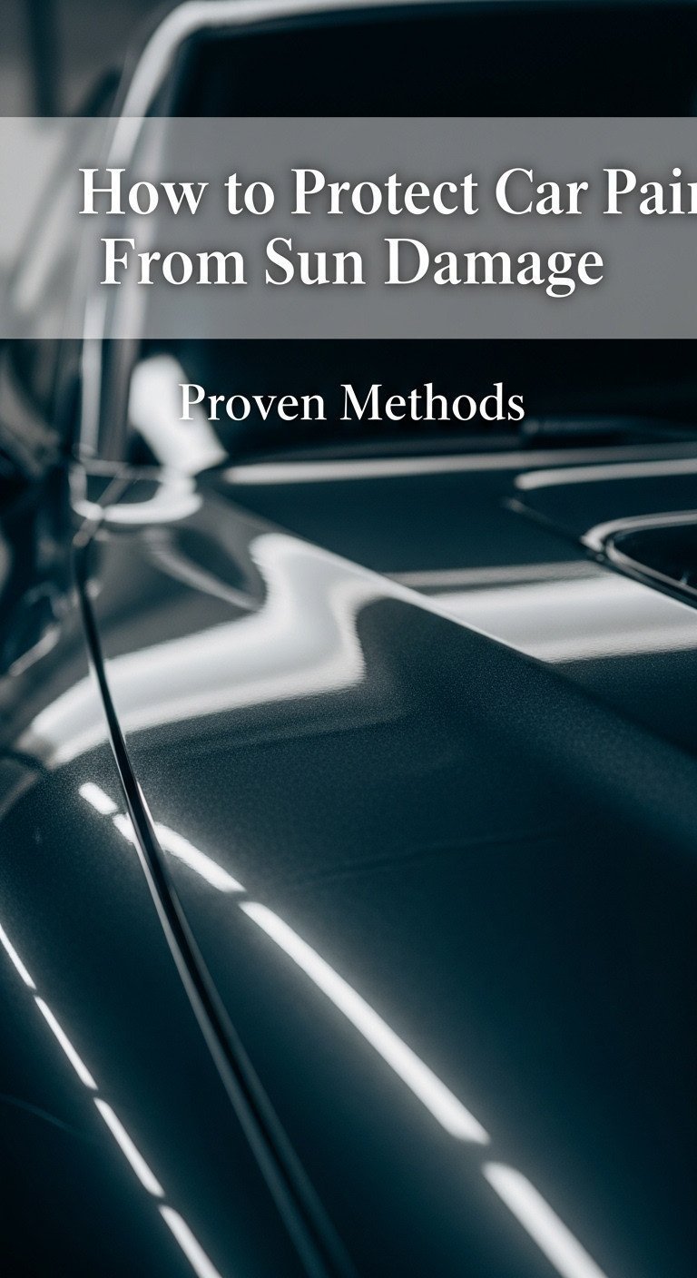 how to protect car paint from sun