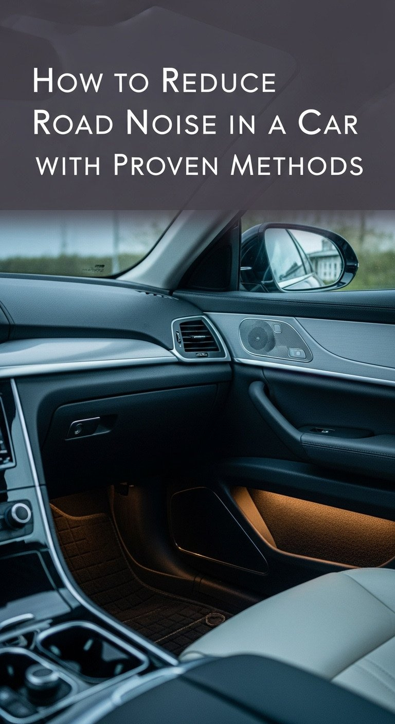How to Reduce Road Noise in a Car with Proven Methods 1 how to reduce road noise in car