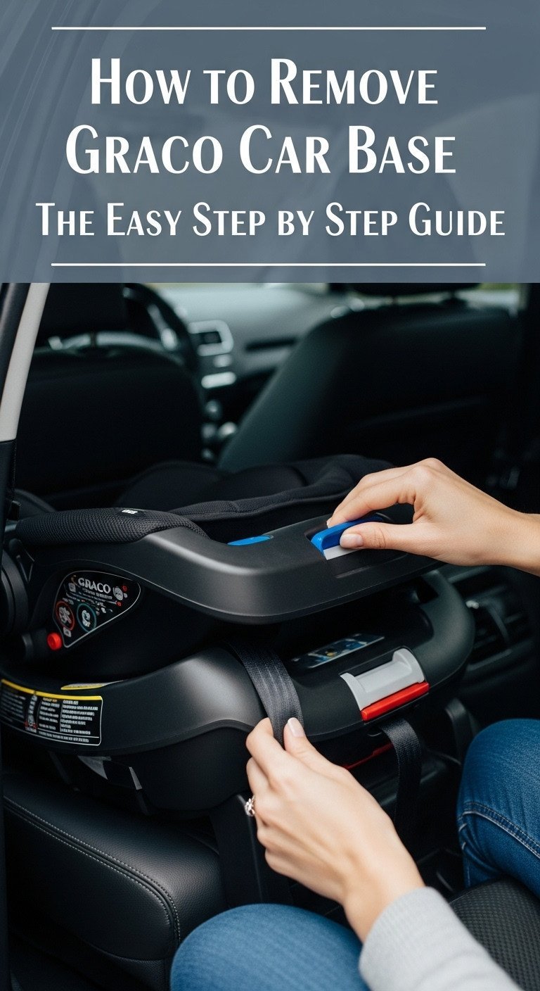 how to remove graco car seat base