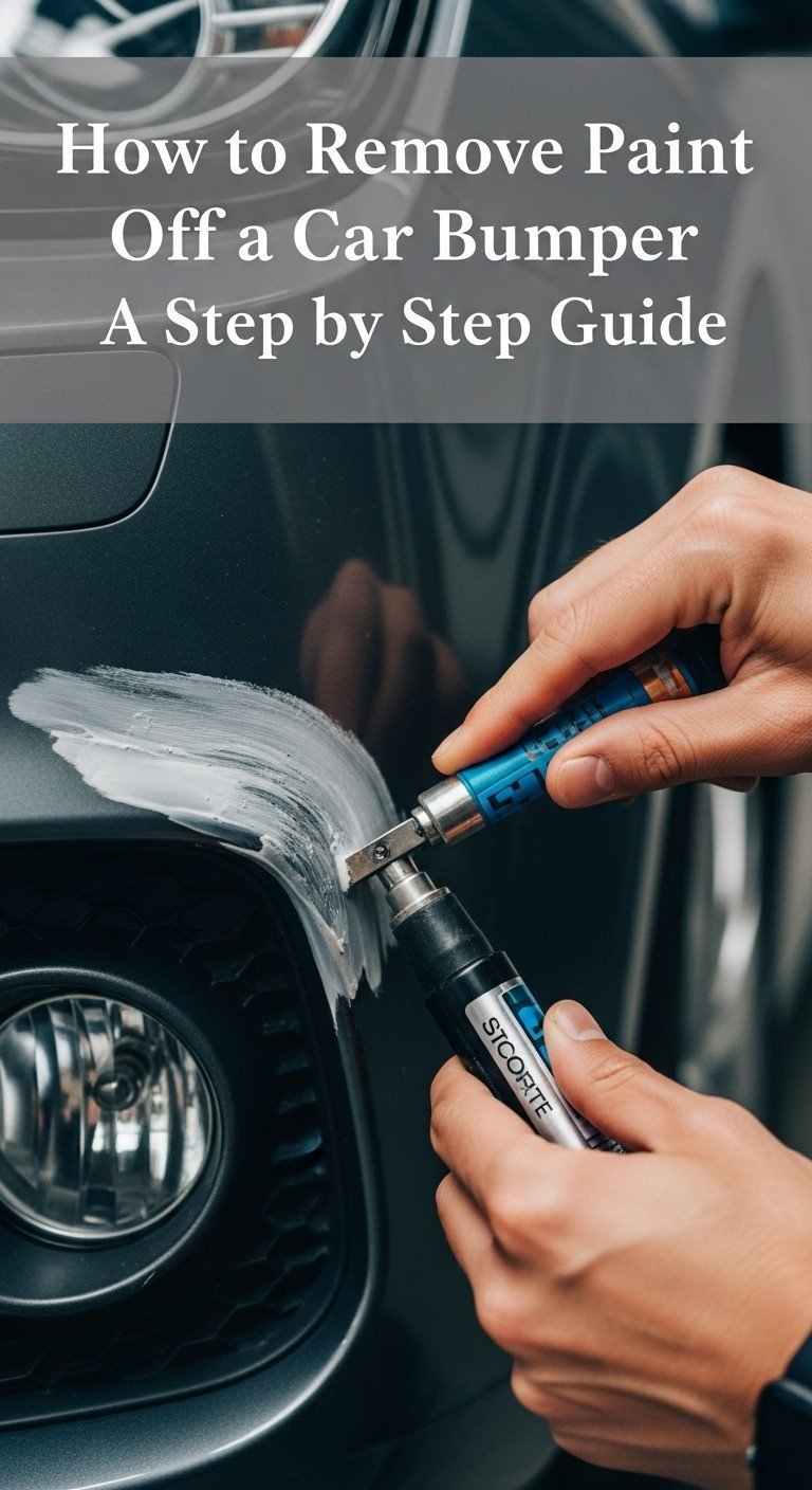 How to Remove Paint Off a Car Bumper A Step by Step Guide 1 how to remove paint off car bumper
