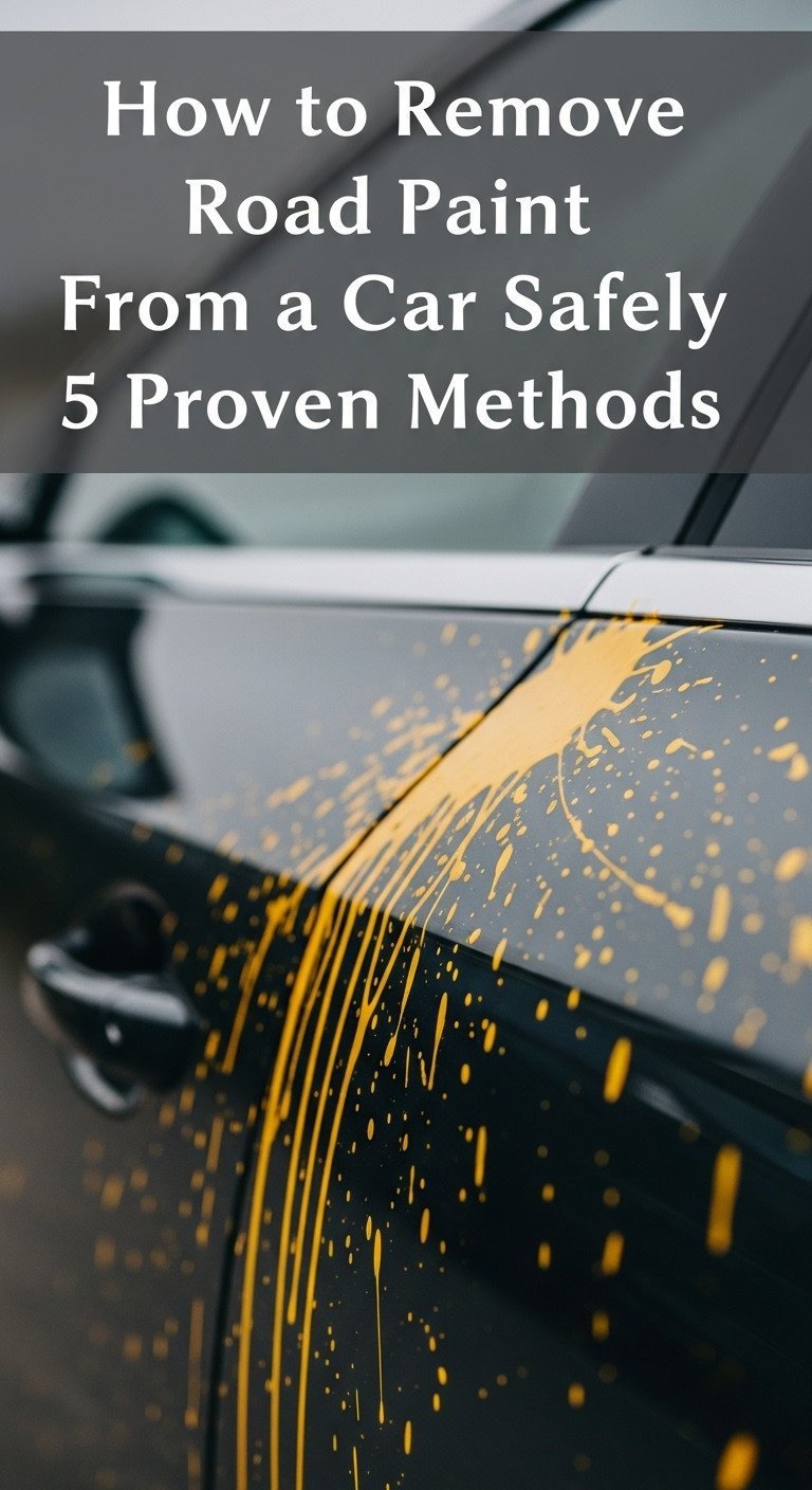 How to Remove Road Paint From a Car Safely 5 Proven Methods 1 how to remove road paint from car paint