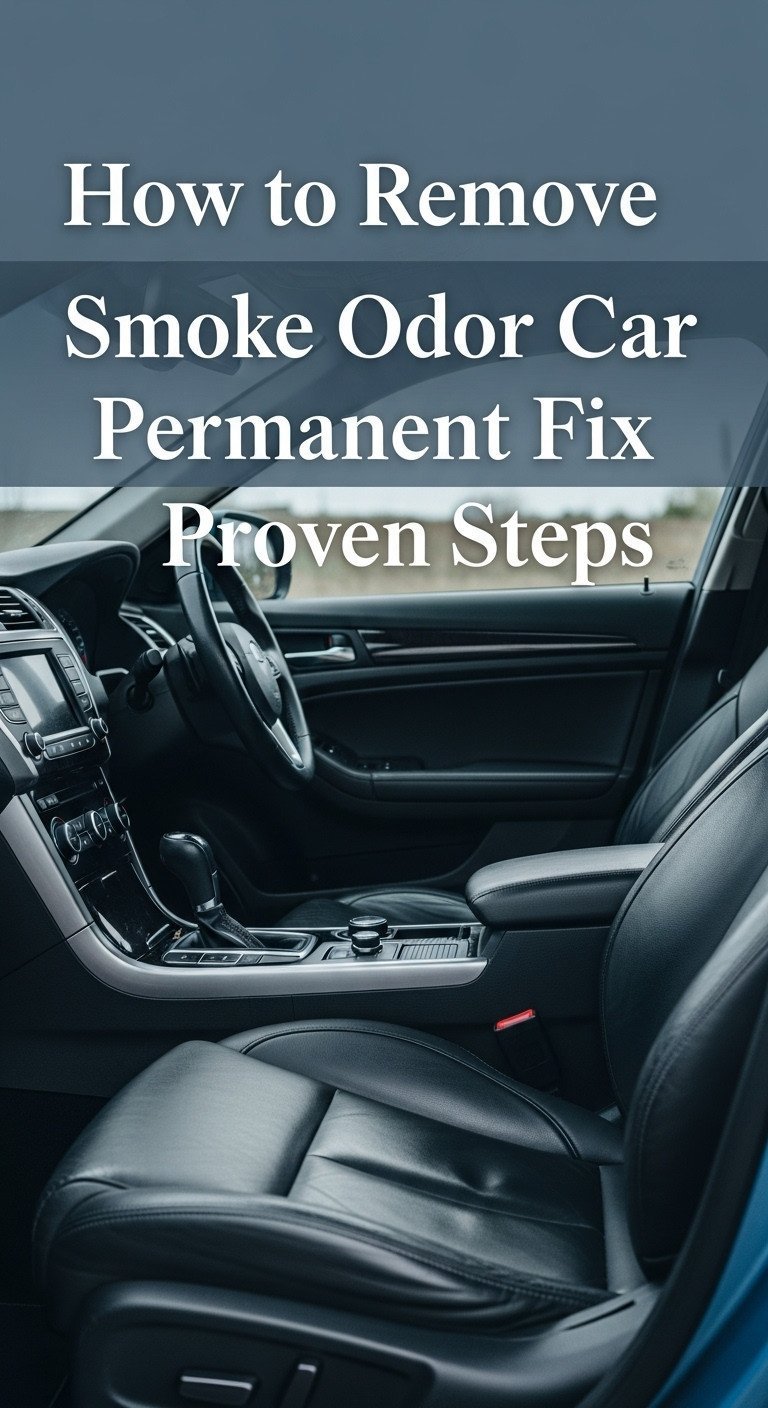 How to Remove Smoke Odor Car Permanent Fix Proven Steps 1 how to get rid of cigarette smell car