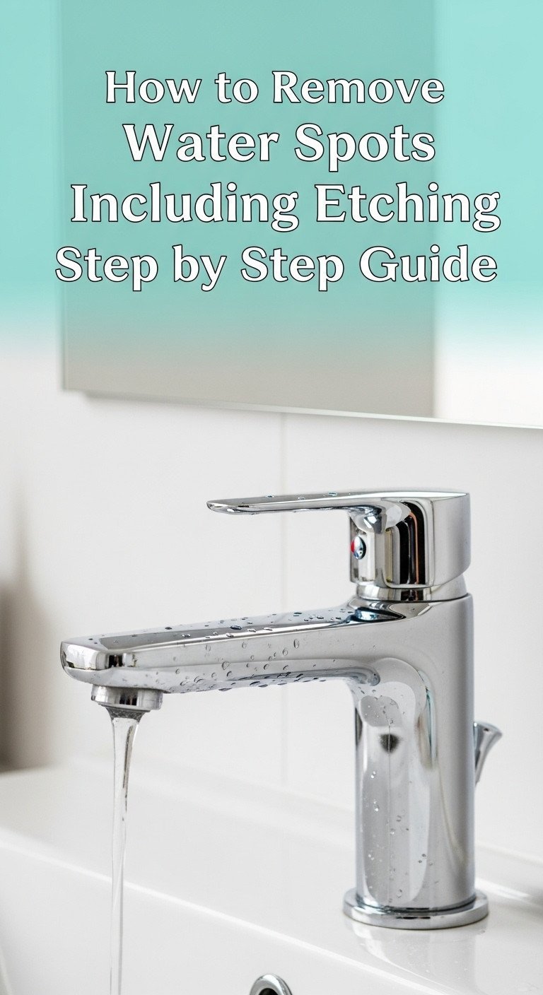 how to remove water spots on a car