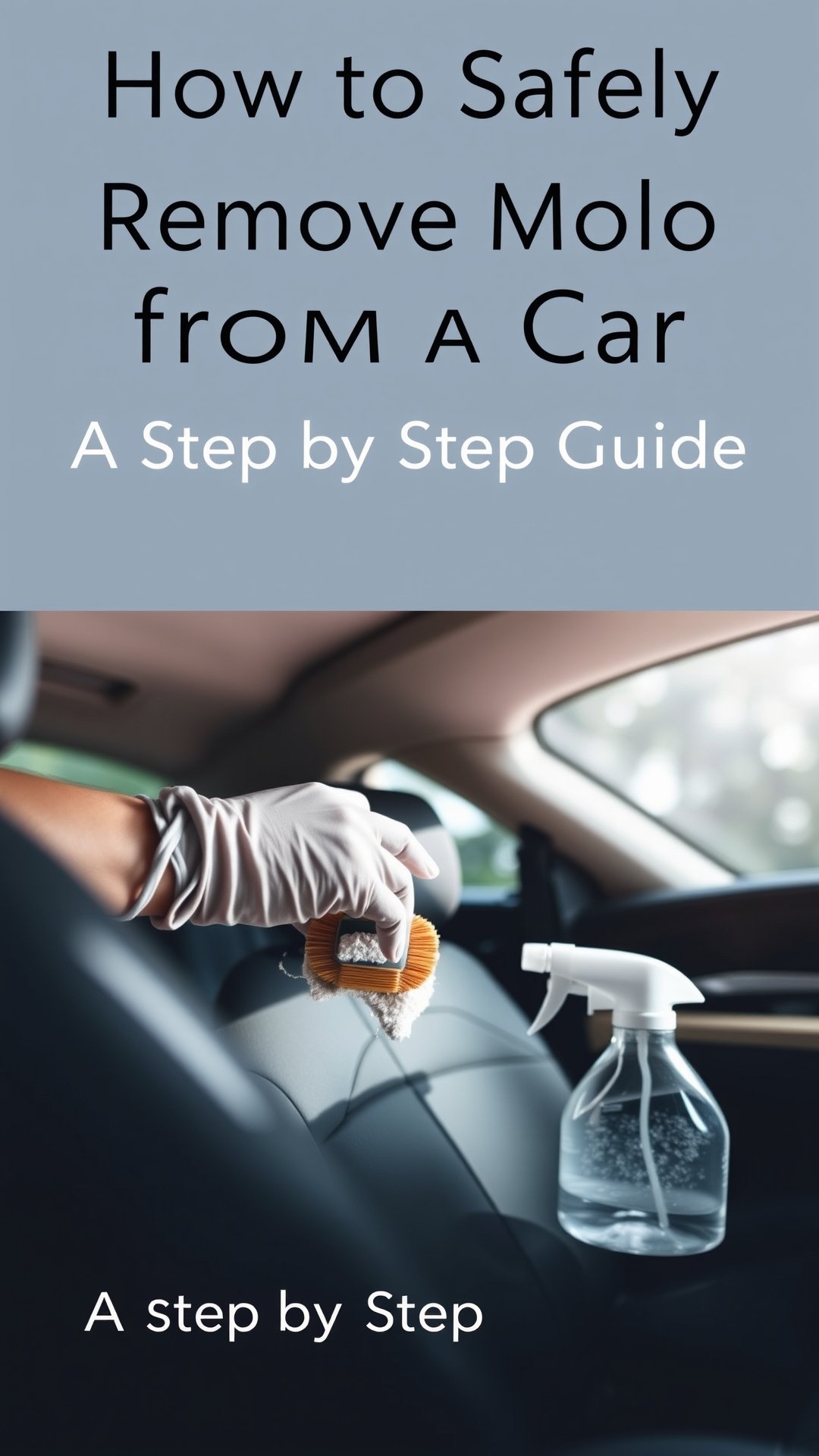 How to Safely Remove Mold from a Car A Step by Step Guide 1 how to remove mold from a car