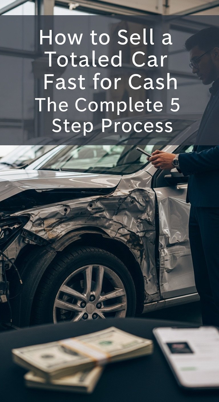 How to Sell a Totaled Car Fast for Cash The Complete 5 Step Process 1 how to sell a totaled car