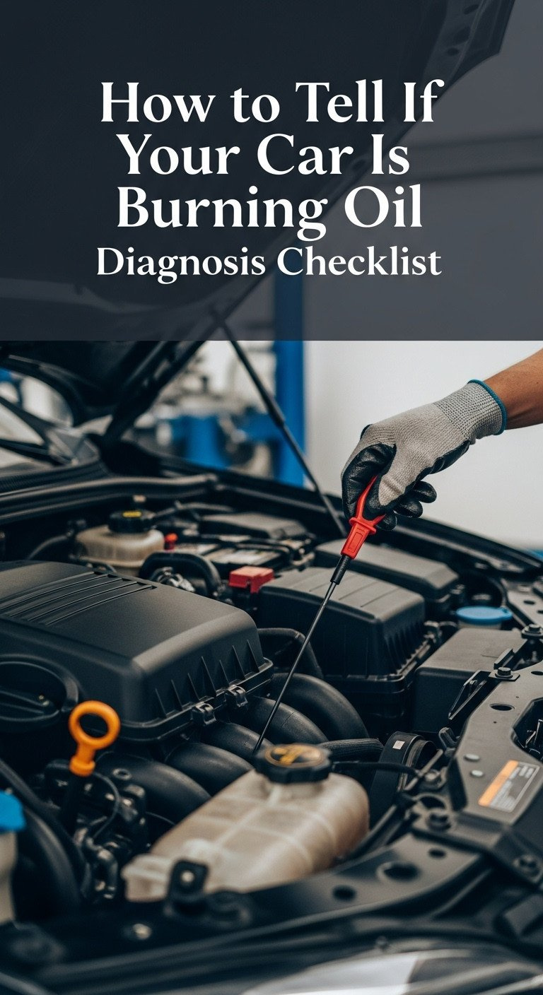 how to tell if your car is burning oil
