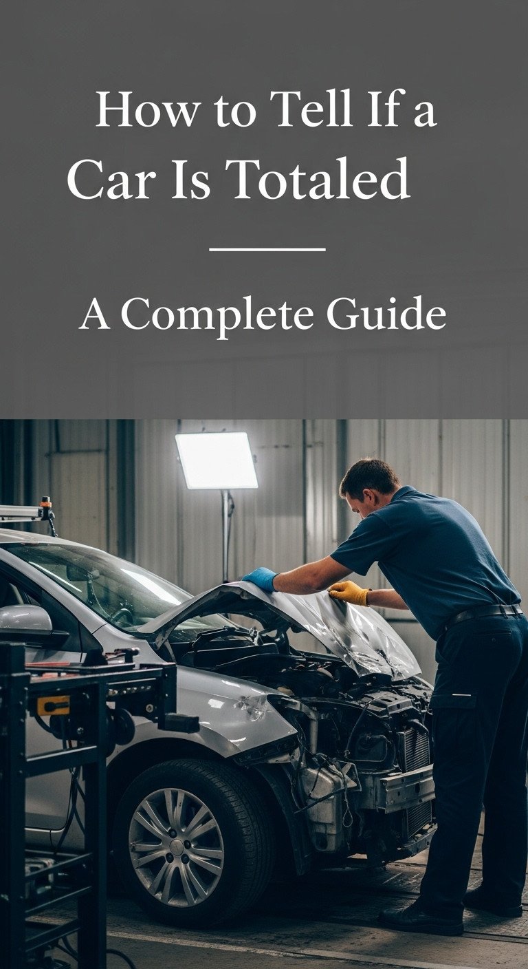 how to tell if a car is totaled