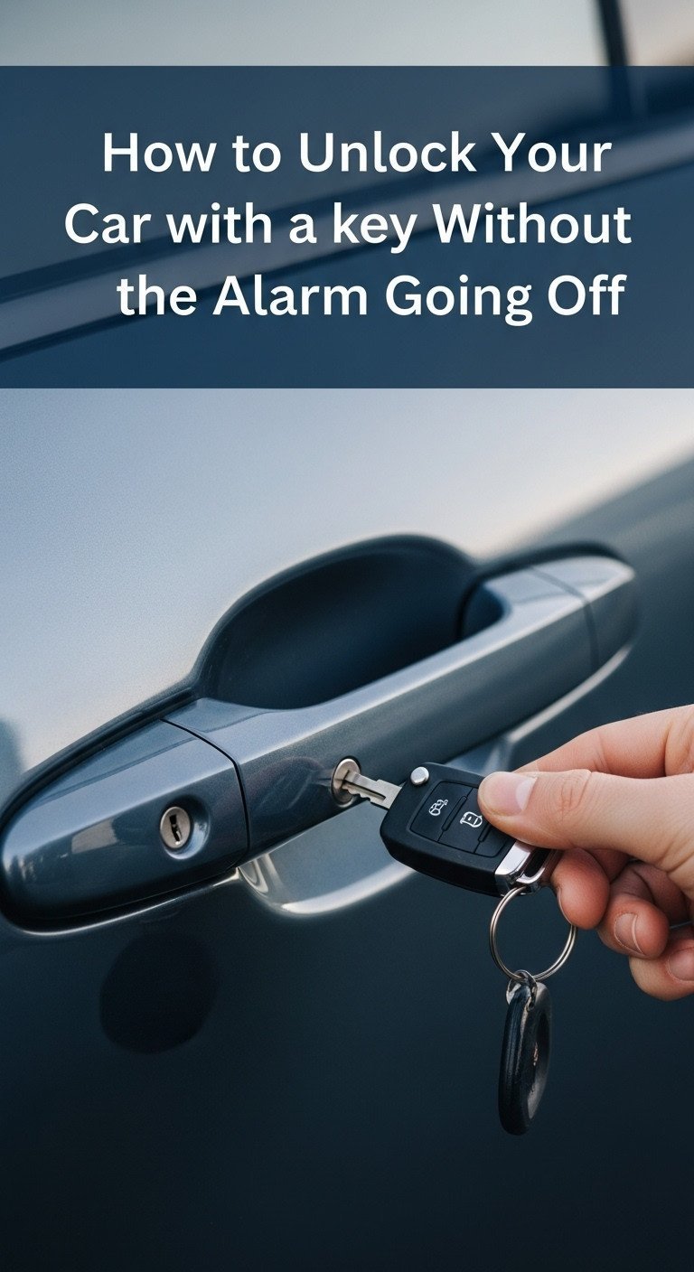 How to Unlock Your Car with a Key Without the Alarm Going Off 1 how to unlock car with key without alarm going off