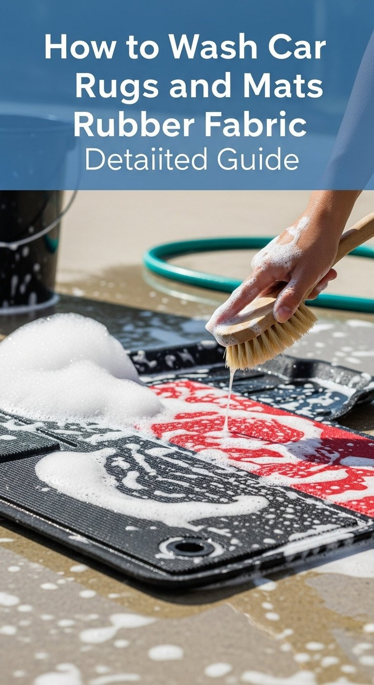 how to wash car rugs