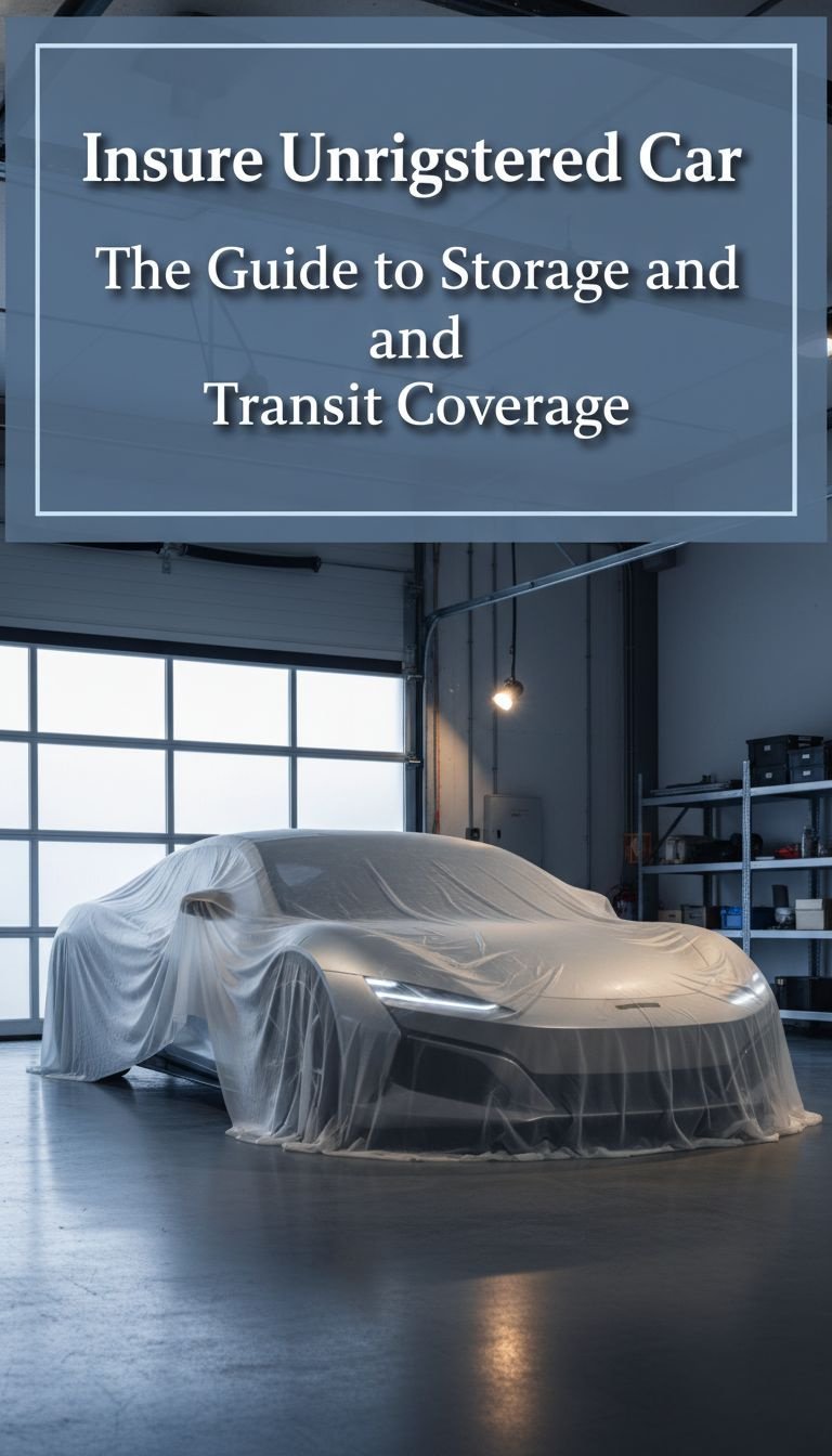 can you insure an unregistered car