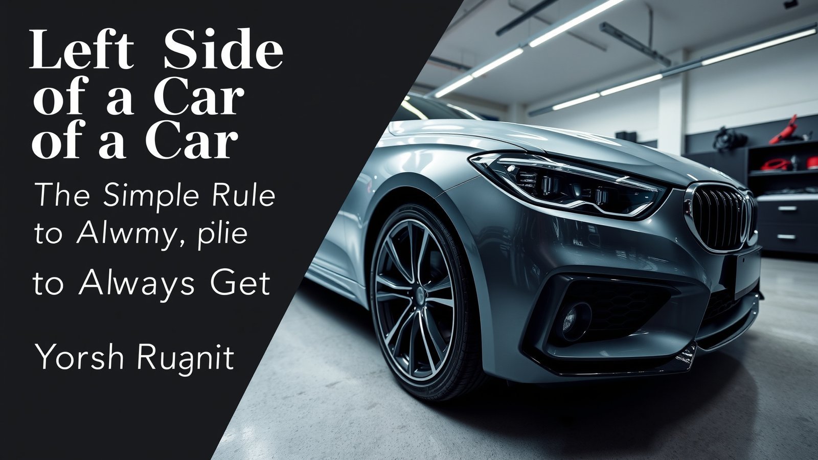 Left Side of a Car The Simple Rule to Always Get the Right Part