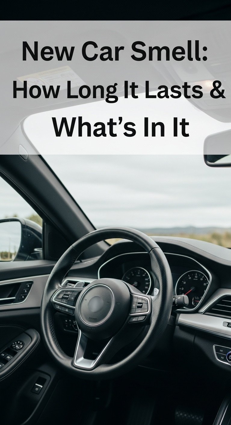 how long does a new car smell last