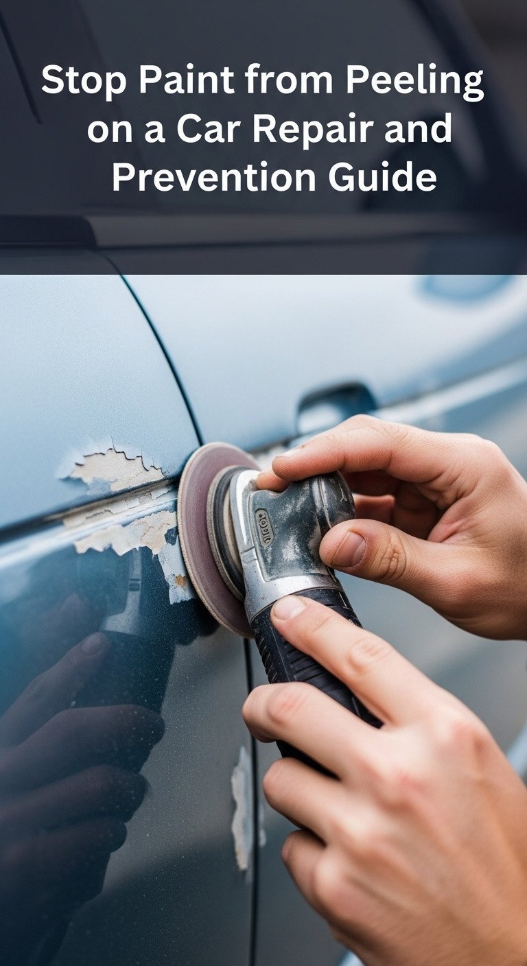 how to stop paint from peeling on a car
