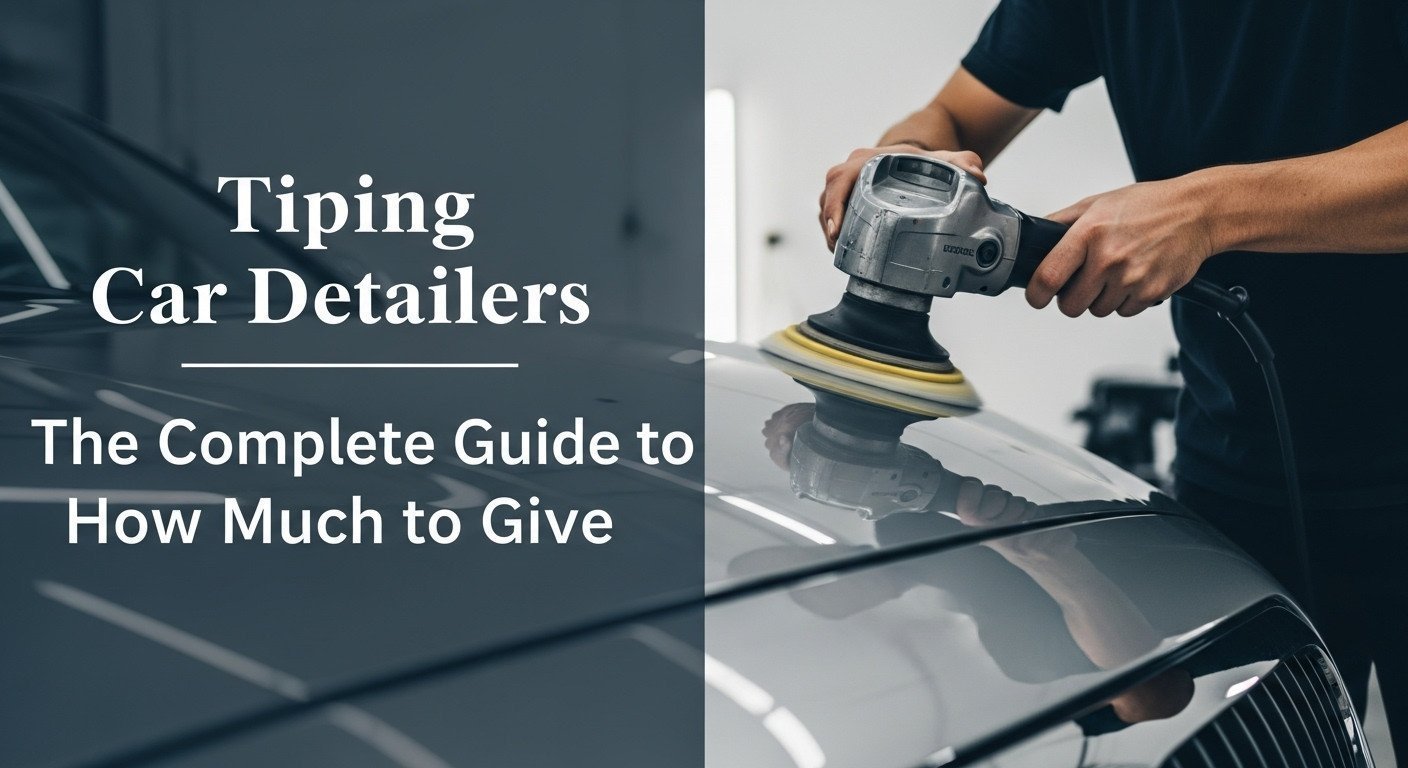 Tipping Car Detailers The Complete Guide to How Much to Give