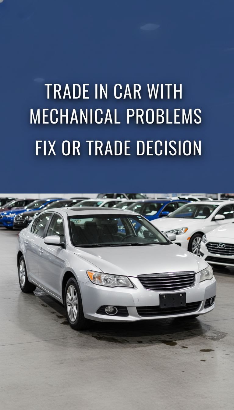can i trade-in my car if it has mechanical problems