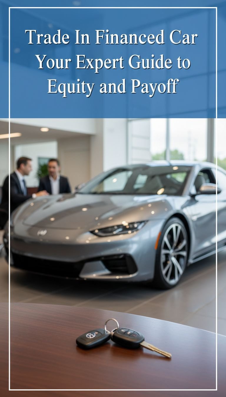 can i trade in financed car