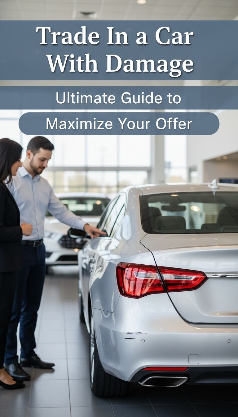 can you trade in a car with damage