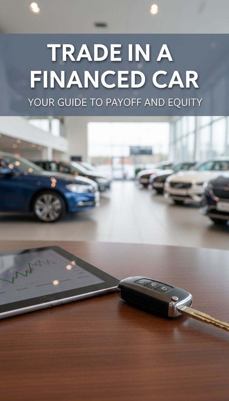 can you trade in a car that is financed