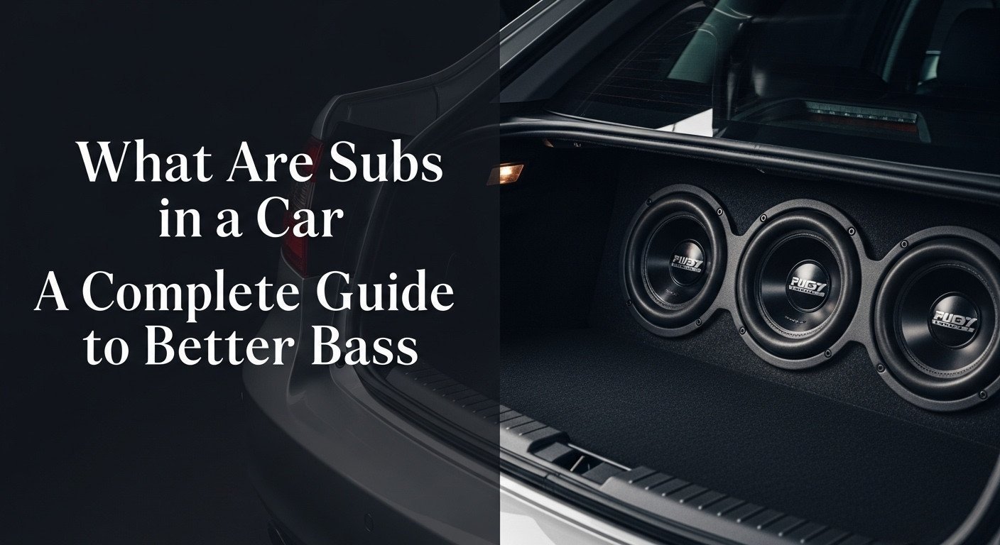 What Are Subs in a Car A Complete Guide to Better Bass