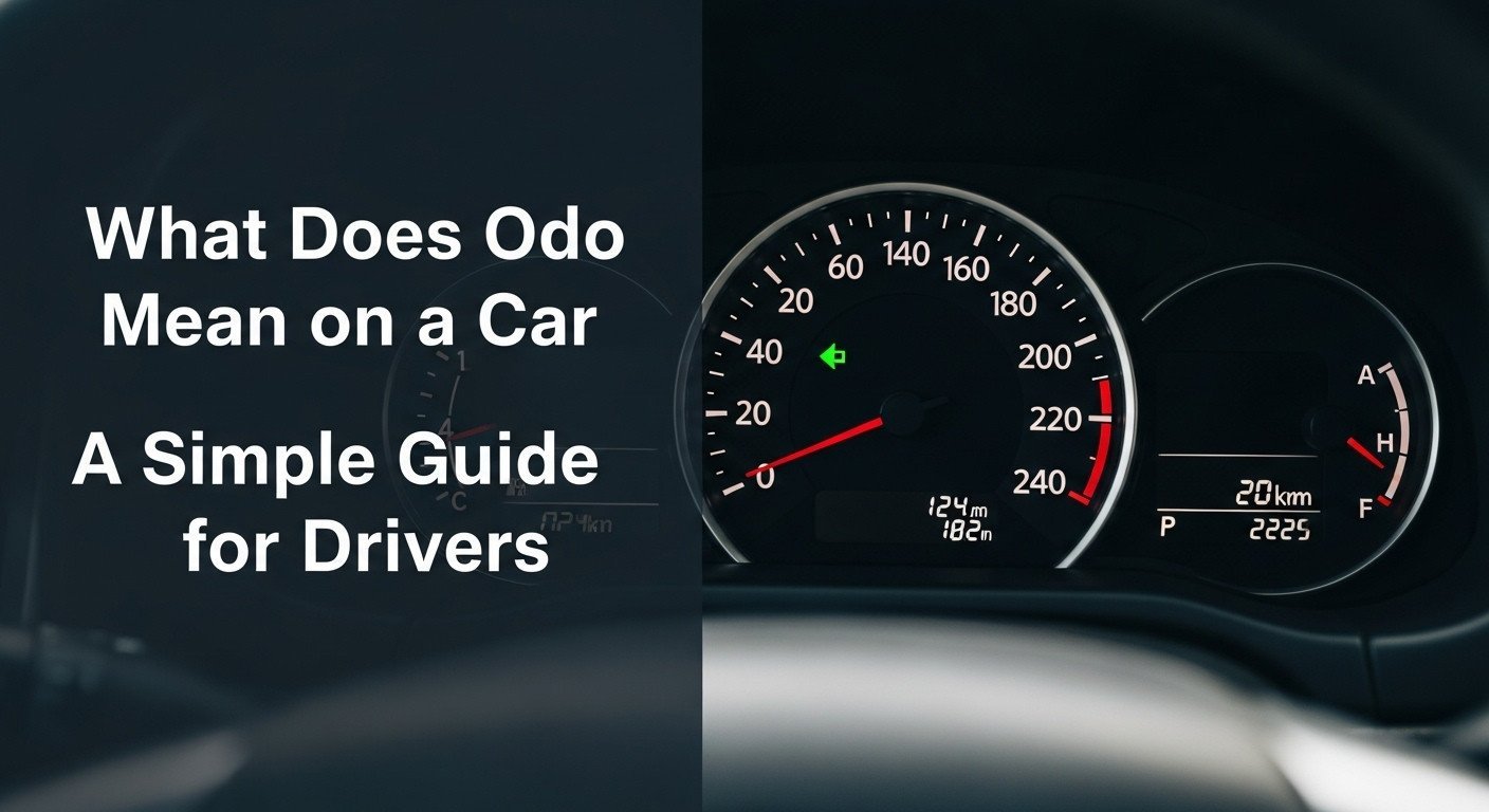 What Does Odo Mean on a Car A Simple Guide for Drivers