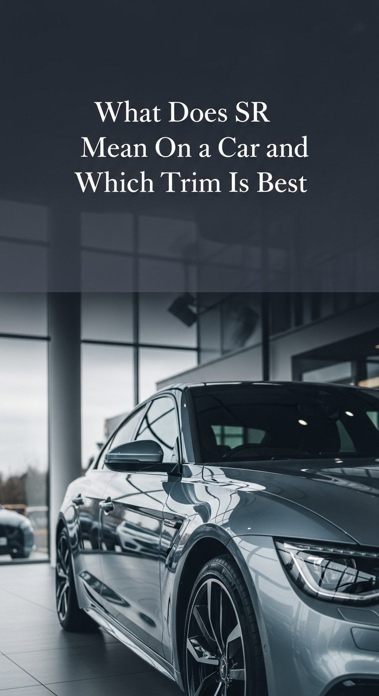 what does sr mean on a car