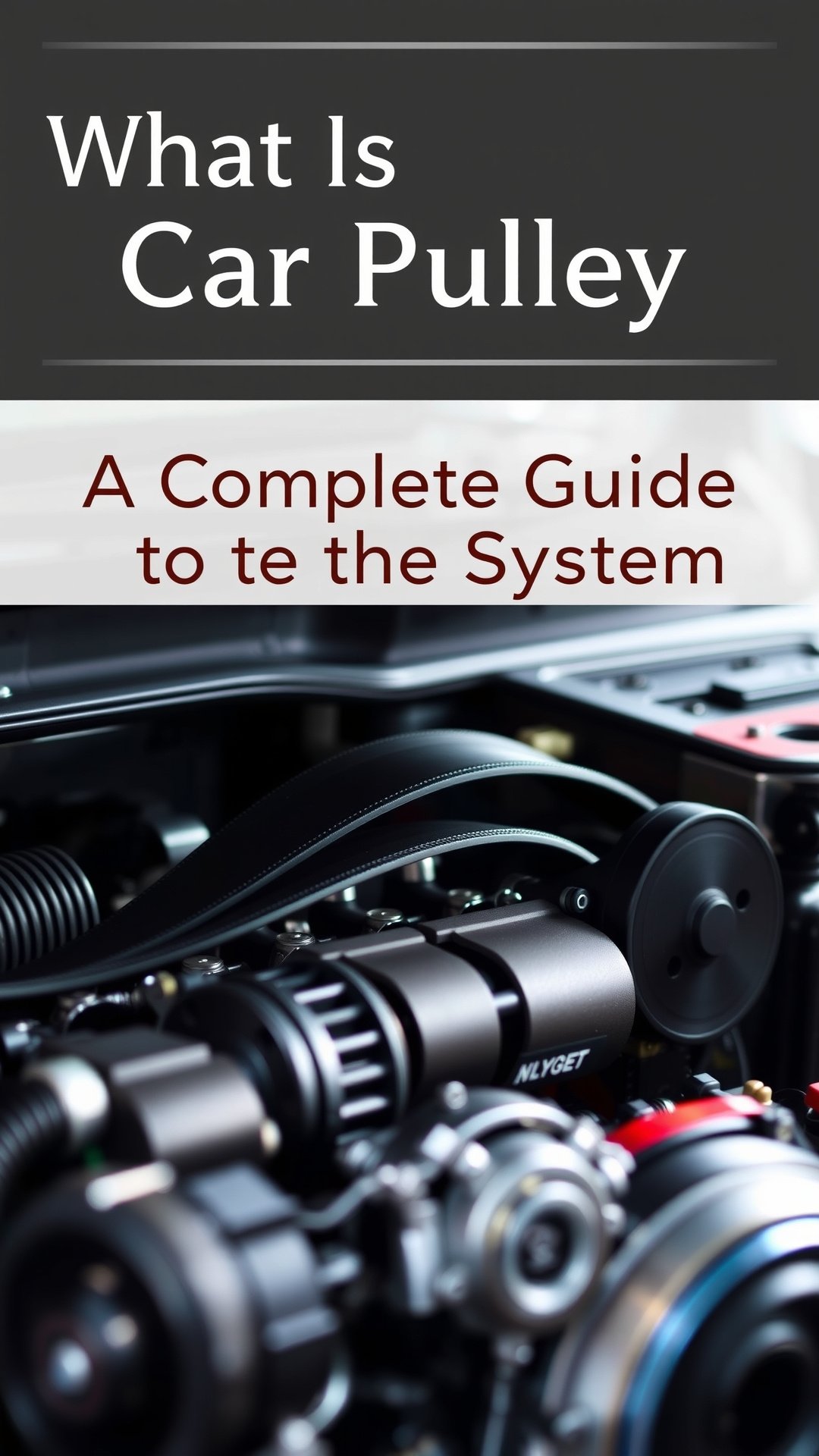 what is a pulley on a car