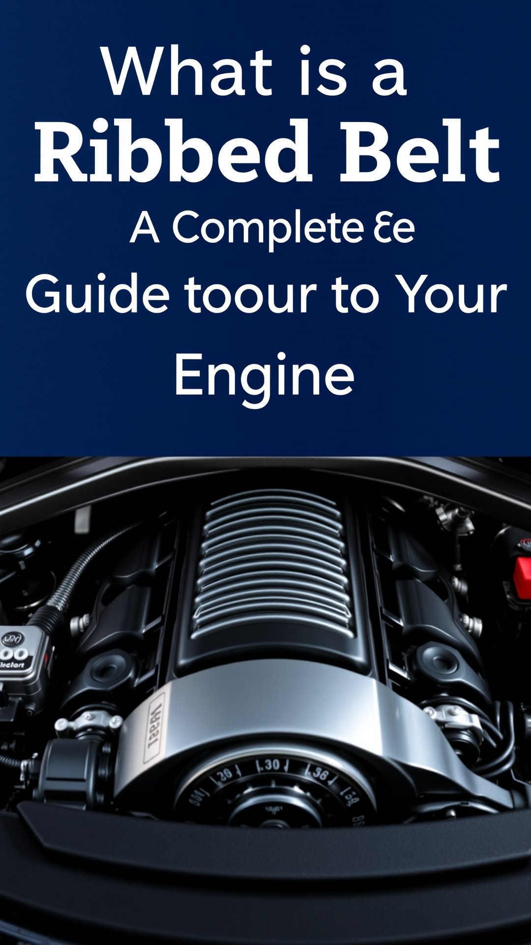 what is a ribbed belt in a car