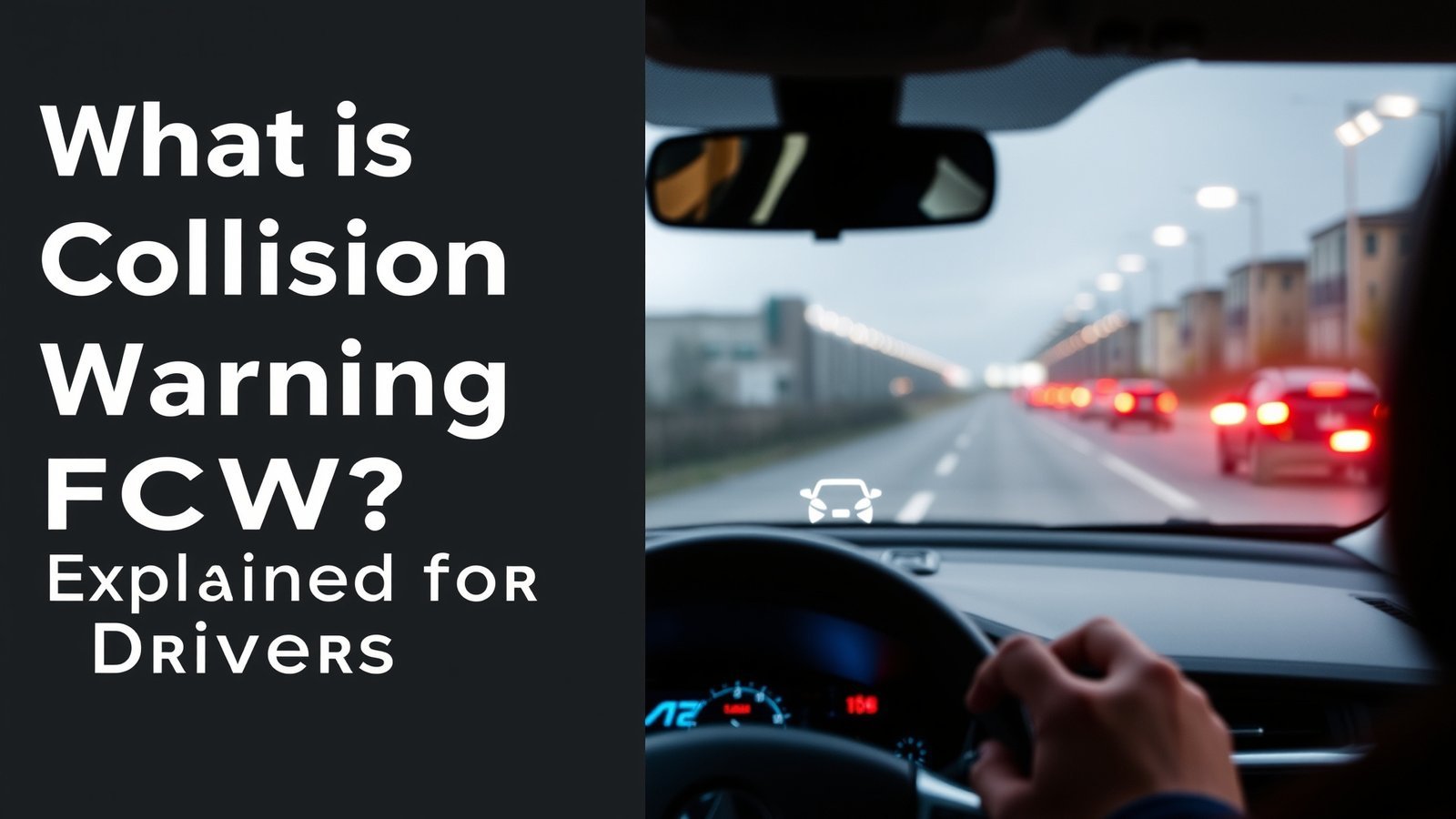 What is Forward Collision Warning FCW Explained for Drivers