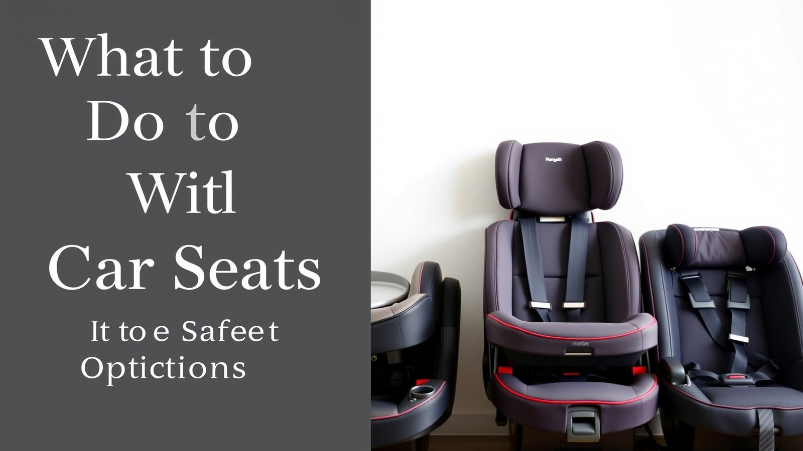 What to Do With Used Car Seats A Complete Guide to Safe Options