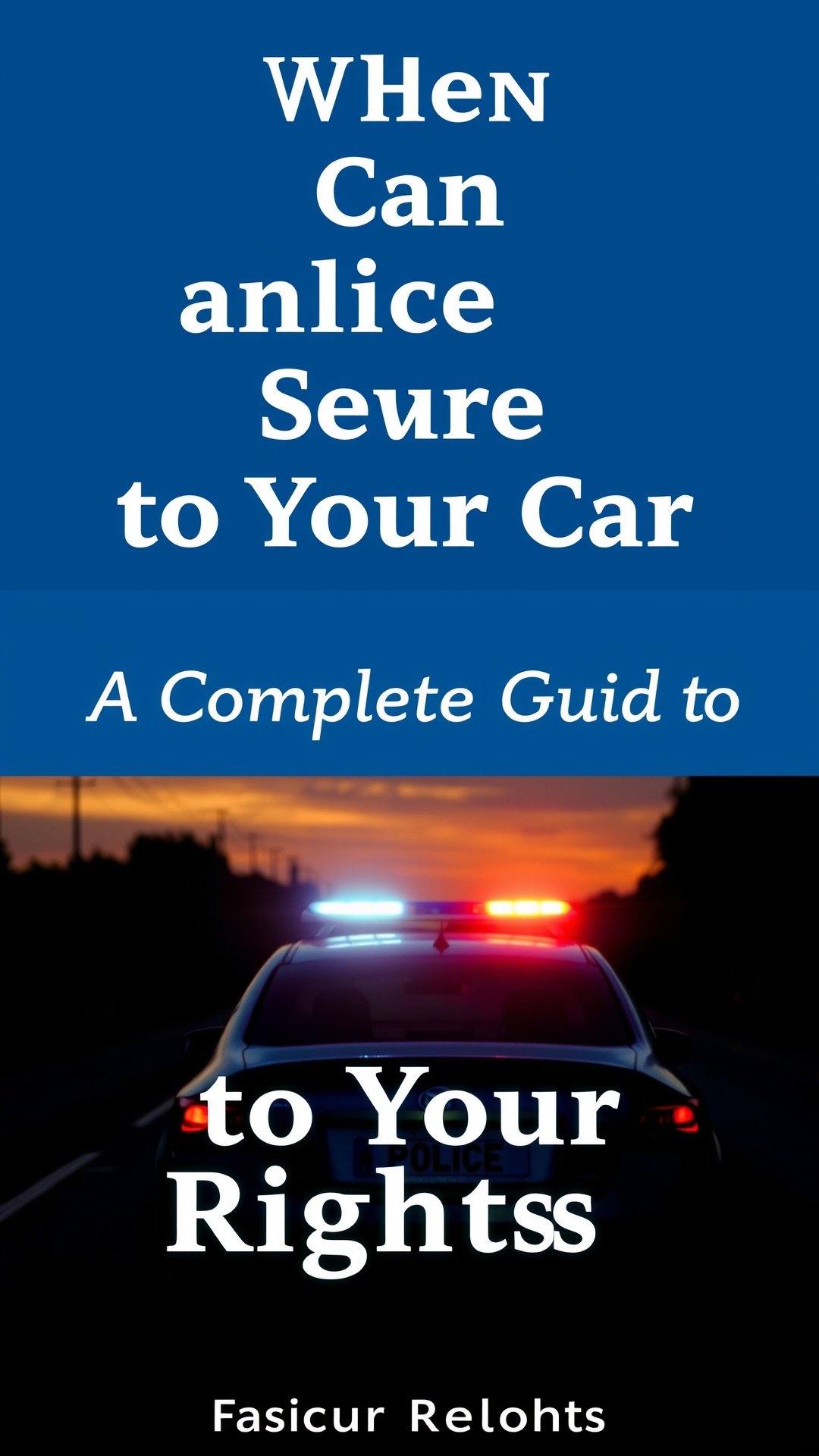 When Police Can Search Your Car A Complete Guide to Your Rights 1 when can a police officer search your car