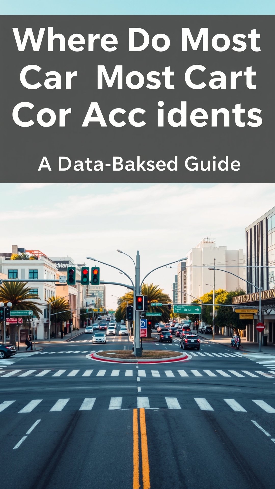 where do the most car accidents happen