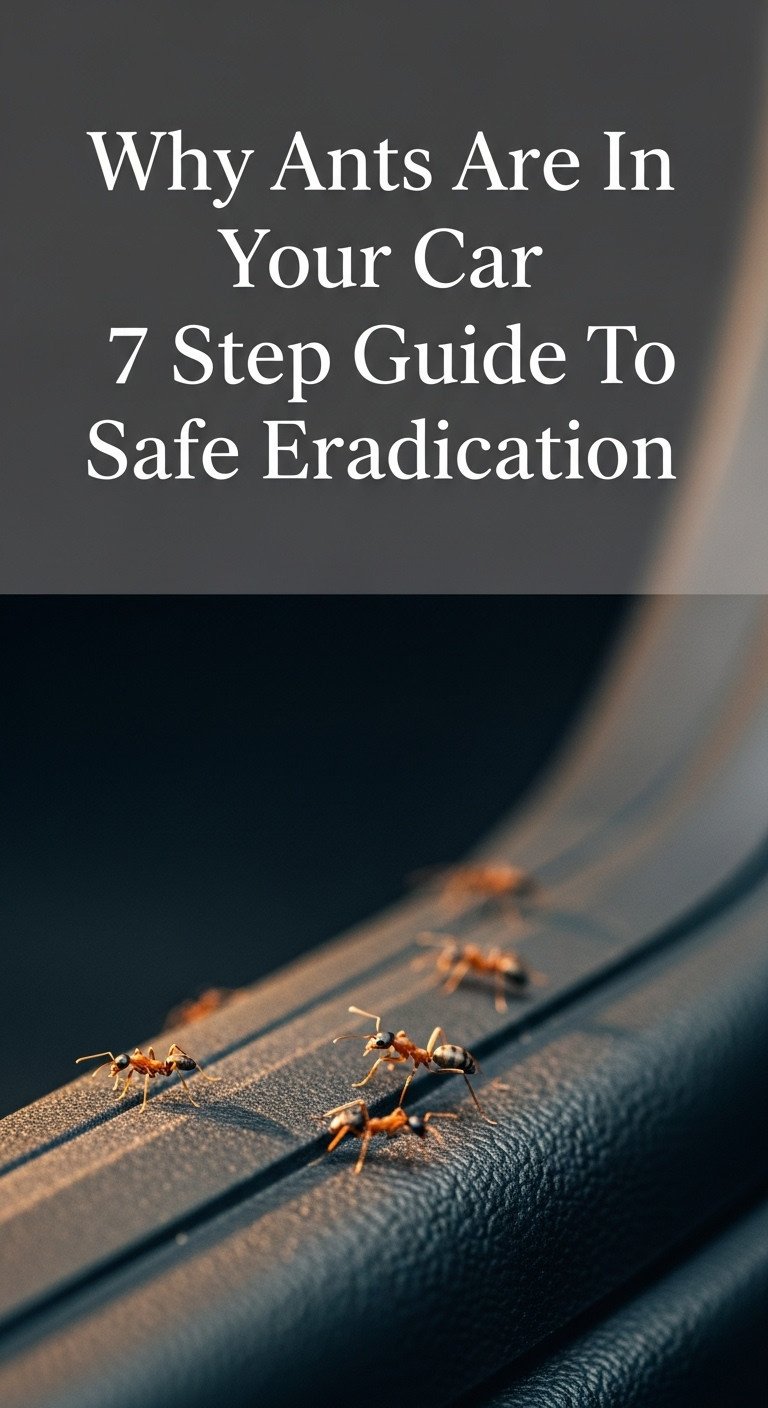 why is there ants in my car