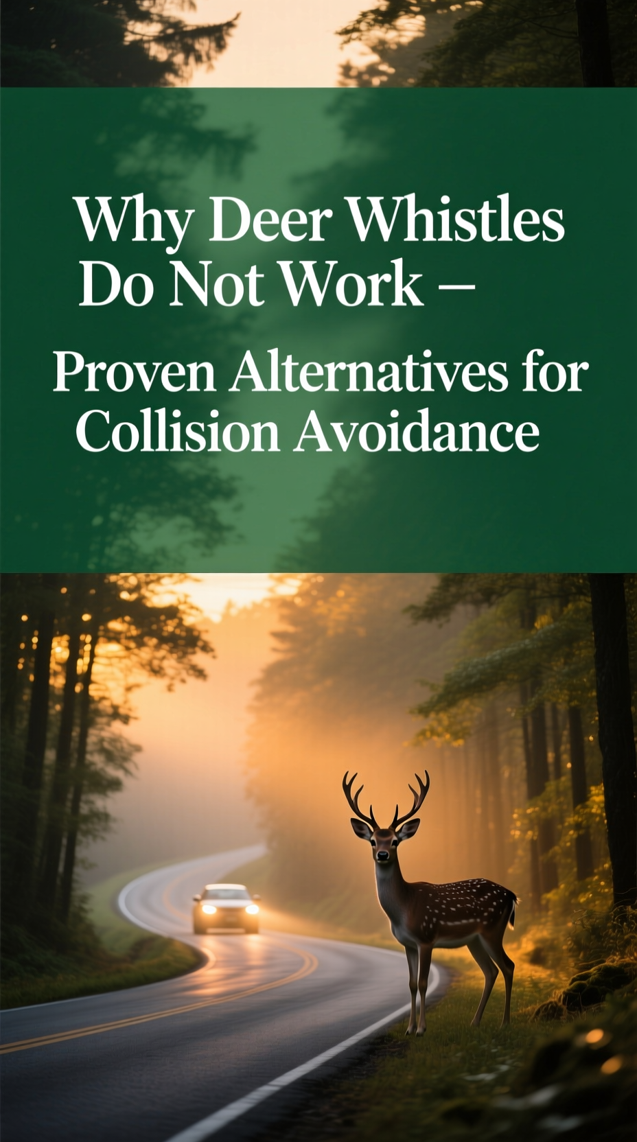 do car deer whistles work